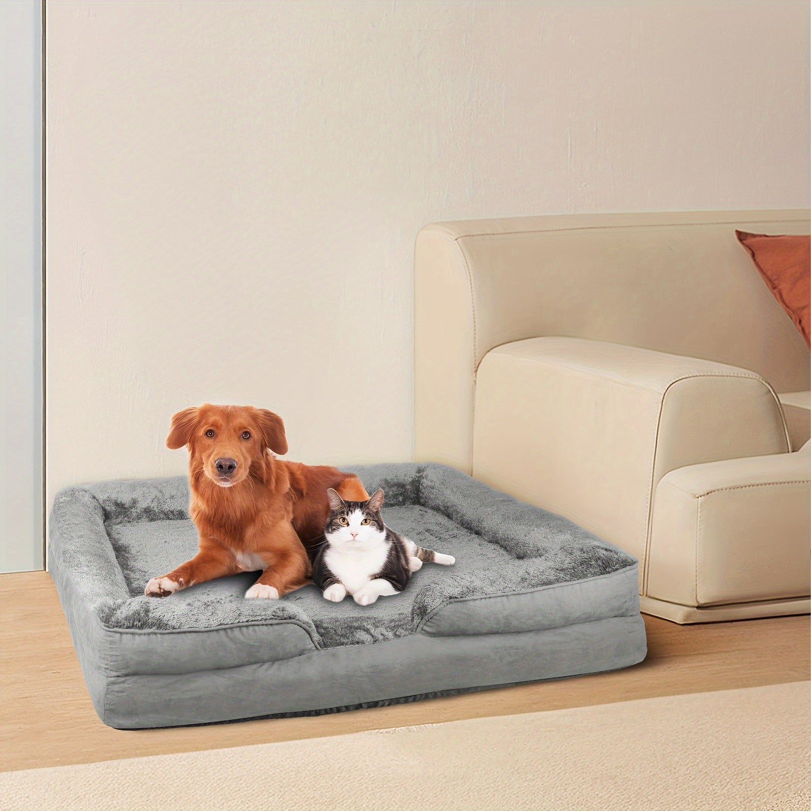 Ergonomisches Hundesofa/ ideal für Hunde mit Gelenkschmerzen, Arthritis
